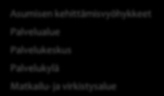 VE 1 NAAPURI Övertorneå Ylitornio kaksoiskunta Asumisen tiivistyminen kuntakeskusten välillä rajan molemmin puolin Kyläverkon heikkeneminen Järvikylillä Järvialueen matkailu- ja palvelukylä Itä-länsi