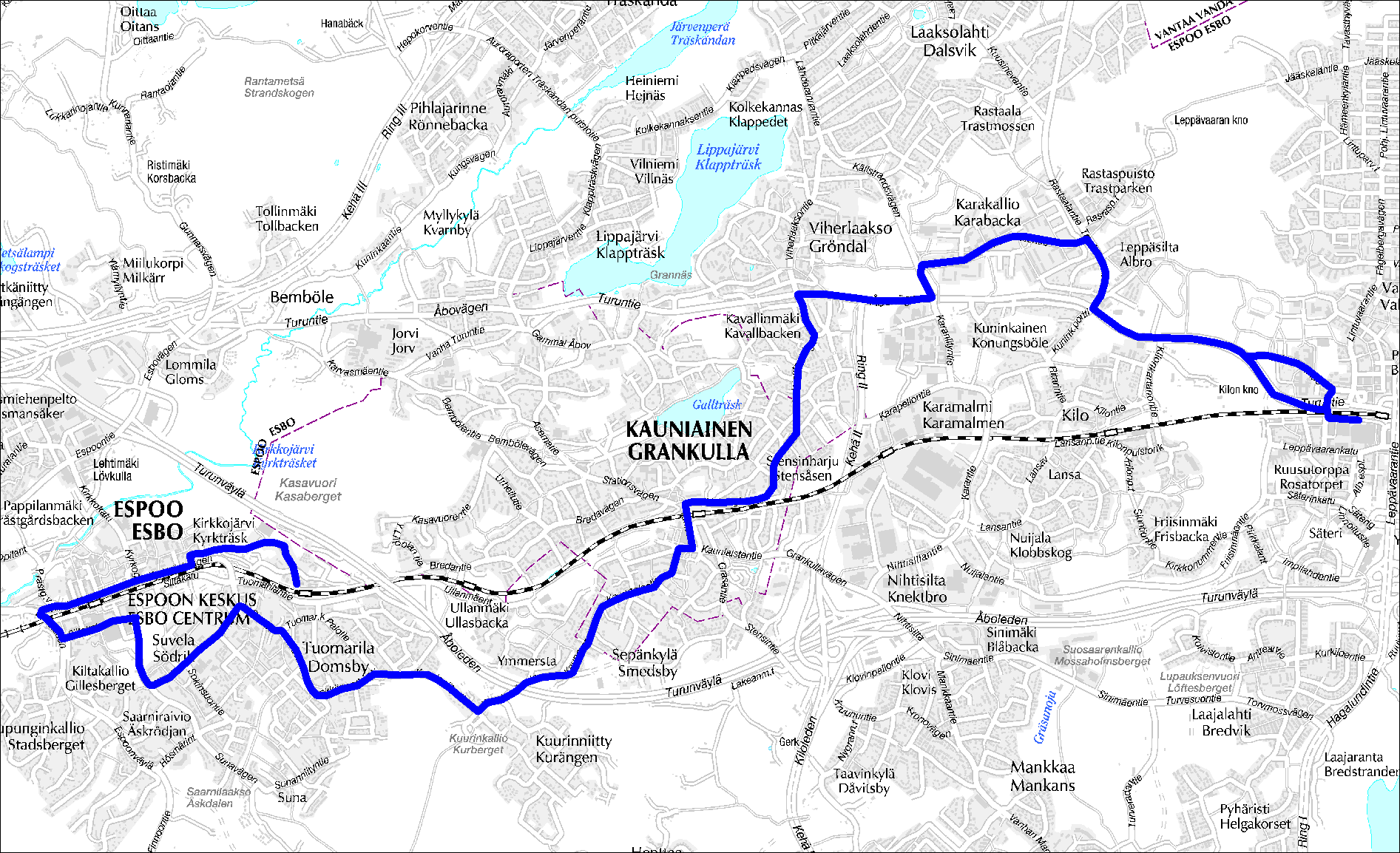 Linja 251 Leppävaara Kauniainen Espoon keskus Tuomarila vuoroväli 30 30 20 30 30 30 20 30 30 60 kierrosaika 95 100 105 95 100 100 105 100 95 95 vuoroväli 30 30 30 30 30 30 kierrosaika 90 90 90 90 90