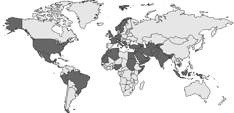 Kunniaan liittyvän väkivallan maantiede Kartta: http://stophonourkillings.