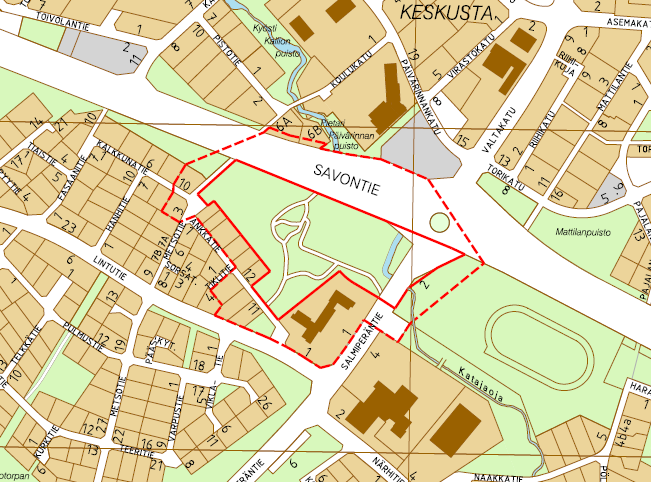 2 1 Perus- ja tunnistetiedot 1.1 Tunnistetiedot Ylivieskan kaupunki ASEMAKAAVAN MUUTOS KOSKEE: 9.