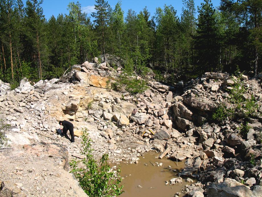 reunapegmatiitissa.