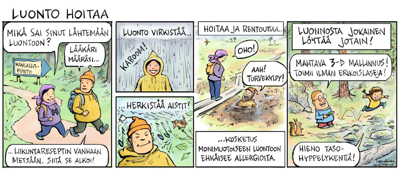 Luontoilu ja hyvinvointi