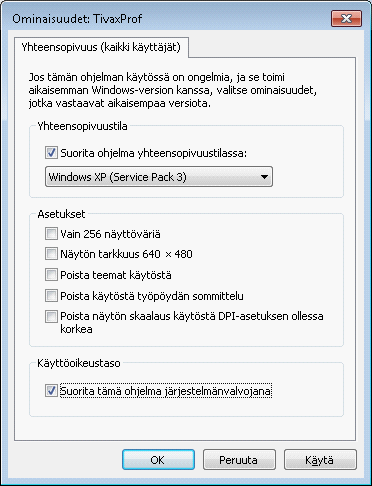 6 Tivax Professional versio 4.