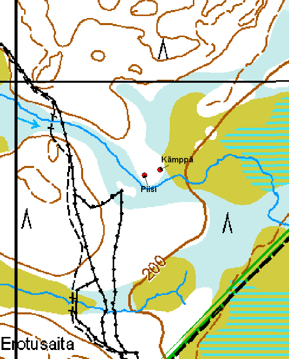 Kartta 18. Isonkurunkangas 2.