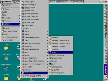 Ohjelmien käynnistäminen ja niiden välillä liikkuminen Windows-ohjelmat voidaan käynnistää monella tapaa.