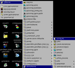 Windows 95:n mukana seuraavat perustyökalut ovat käteviä työkaluja yksinkertaisten perustöiden tekemiseen. Perustyökalut löytyvät KÄYNNISTÄ-valikon alta kohdasta OHJELMAT ja APUOHJELMAT.