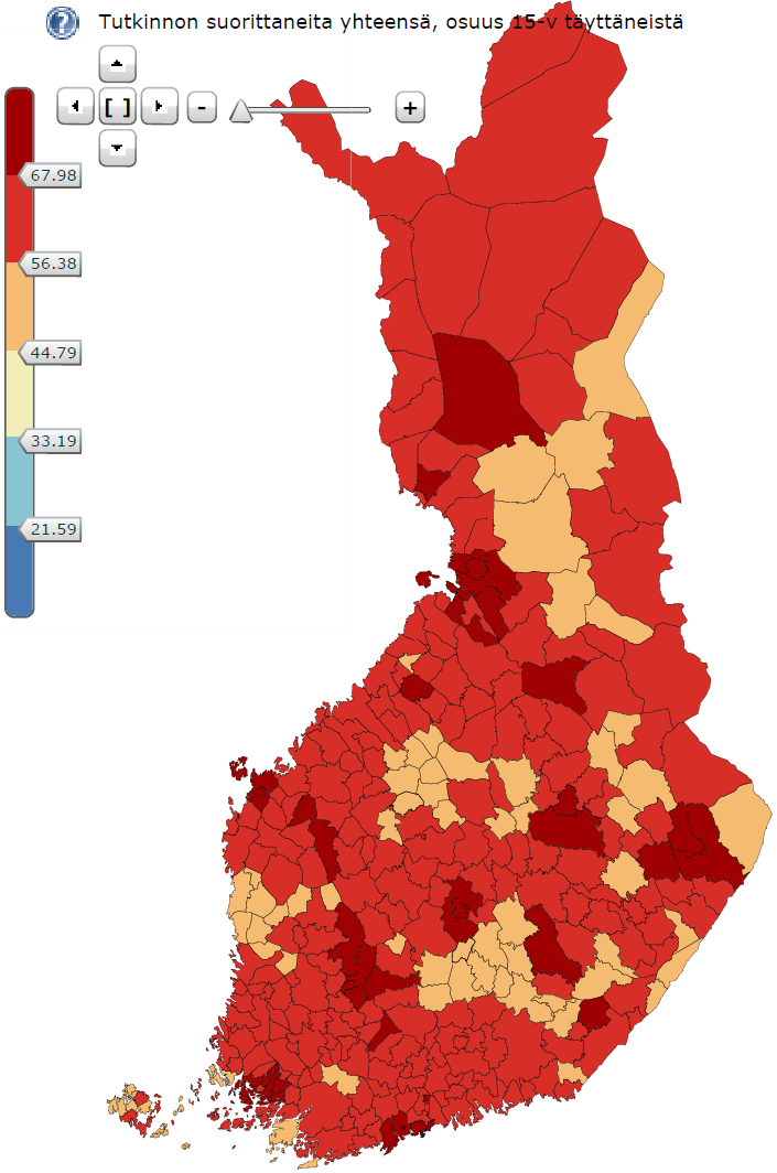 Tutkinnon suorittaneiden