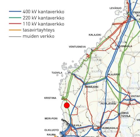 Pöllistöntiehen liittyy Kärjenkoskentie (Vanhakylä- Kärjenkoski 17027) ja se jatkuu etelän suuntaan, hankealueen itäpuolella Vesijärventienä Suojoentielle (Merikarvia Kauhajoki 661) asti.