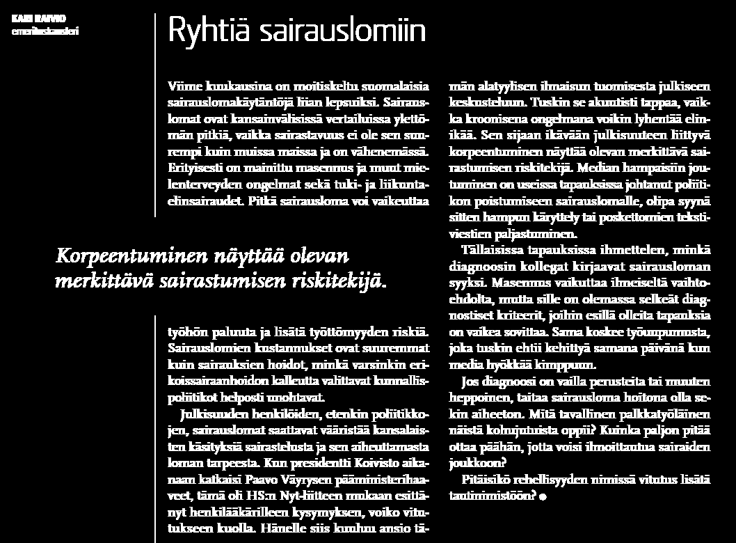 Lääkärilehti 30/2015 16.10.