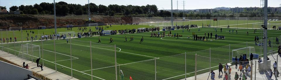 The Football Salou complex is a series of installations designed specifically for football and a point of reference within the field.