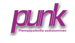 Pientyöpaikoilla uudistuminen (Punk)-hankeen kehittämisty mistyö Kuntoutusalan tutkimus- ja