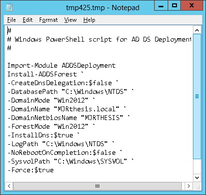 22 Kuva 12. Tarkistus. Kuva 13. Power shell script.