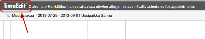 Kirjaa haluamasi vapaan ajan tiedot huolellisesti ylös ja siirry takaisin Opiskelijoiden alueen