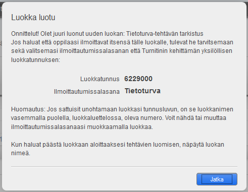 5 5. 4 Luokan tehtävän (assignment) luominen Napsauta luokan nimeä. Napsauta Lisää tehtävä. Kirjoita Tehtävän otsikko. Valitse aloituspäivämäärä, palautuspäivämäärä ja julkaisupäivämäärä.