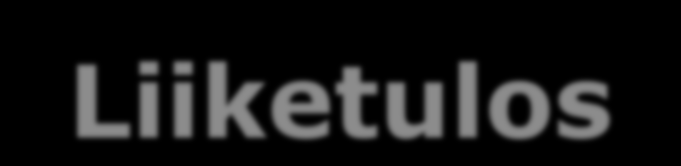 Liikevoitto Liikevaihto 35 % 120000 30 % 100000 25 % 80000 20 % 60000 15 % 10 % 40000 5 % 20000 0 % 2005 2006 2007 2008 2009 2010 2011 0 Liiketulos Liikevoitto% Liikevaihto Jotain täytyy