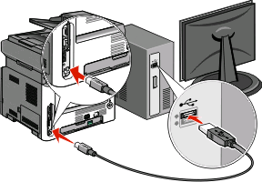 Yhteyden muodostaminen USB-kaapelin avulla USB-asennus ja -liitäntä 1 Aseta Ohjelmisto ja käyttöoppaat -CD-levy CD-asemaan. 2 Valitse Install (Asenna). 3 Valitse Agree (Hyväksy).