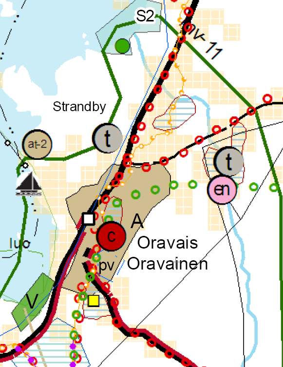 KAAVOITUSTILANNE Maakuntakaava Ympäristöministeriö hyväksyi Pohjanmaan maakuntakaavan 21.12.2010. Maakuntakaava korvaa kaikki aikaisemmat seutuvaihekaavat alueella. Kuva 4.