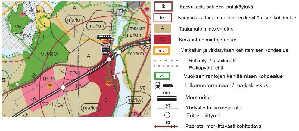 Voimassa oleva kaavatilanne Maakuntakaava Ympäristöministeriön 21.12.