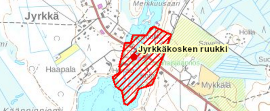 SONKAJÄRVI Jyrkän ranta-asemakaava osa Suomen teollisuushistoriaa. Jyrkän ruukkimiljöö onkin yksi valtakunnallisesti merkittävistä rakennetuista kulttuuriympäristöistä (rky).