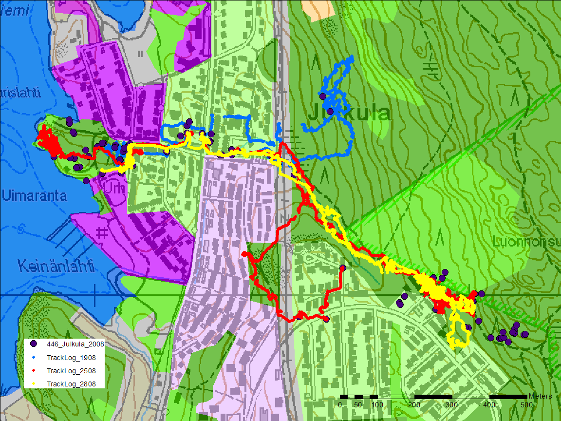 etäisyys 4,5 km 20.-21.7.