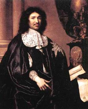 Jean-Baptiste Colbert finanssiministeri 1665 (contrôleur général des finances) virka tärkein vallankumoukseen asti laivastovaltiosihteeri