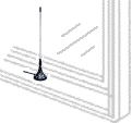 Tuotetiedot C A G B A: Infrapunavastaanotin B: Virtavalo (LED) C: Antenniliitin D: USB-liitin D E F E: USB-verkkokaapelin liitin F: Kauko-ohjain G: Antenni Asennus Sijoita antenni mielellään lähelle