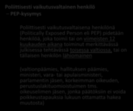 EU-lainsäädännön vaatimukset Vakiomuotoiset Eurooppalaiset kuluttajaluottotiedot -lomake Lomake on annettava asiakkaalle kirjallisesti tai muulla pysyvällä tavalla hyvissä ajoin ennen