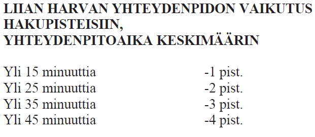 TO1. MAASTOKORTIN TÄYTTÄMINEN Haku X Rastitetaan ja merkitään