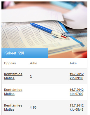 6 / 22 Huomautuksia päästään tarkastelemaan klikkaamalla Huomautukset-palkkia. Mikäli merkinnät eivät mahdu yhdelle sivulle, päästään seuraavalle sivulle klikkaamalla Seuraava-linkkiä.