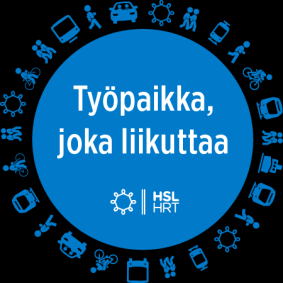 oman liikkujatyypin Maksuton palvelu HSL-alueen työpaikoille Tilaa omat tunnukset yrityspalvelut@hsl.