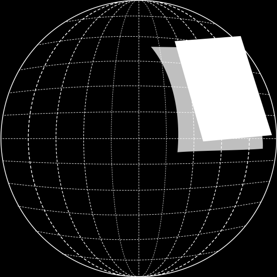 Karttaprojektiossa parametreina ovat ellipsoidin parametrit (esim. pääakselin puolikas ja litistyneisyys) ja standardiparalleelien leveysasteet.