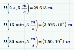Huomaa, että Mathcadissa tunnit merkitään hr. (c) Laske vielä keskinopeutesi ja anna tulos km/h. 3.
