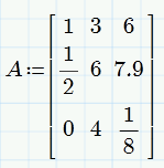 Mathcadissa trigonometriset funktiot käyttävät oletuksellisesti radiaaneja. Toisin sanoen funktioihin kuten sin ja cos on syötettävä argumentti radiaaneina.