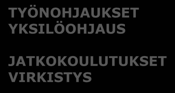 Mentorisuhdeprosessi ASIAKAS Tarve matalan kynnyksen tuelle KAUPUNGIN TT Ohjaa asiakkaan ottamaan joko itse tai yhdessä TT:n kanssa yht.