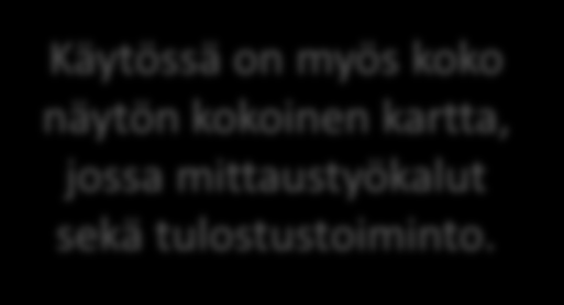 jossa mittaustyökalut