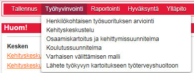 Henkilöstöraprtti 2014 20 Uusille työntekijöille ja piskelijille n pidetty kaksi perehdytystilaisuutta, jissa sallistujia li yli 40.