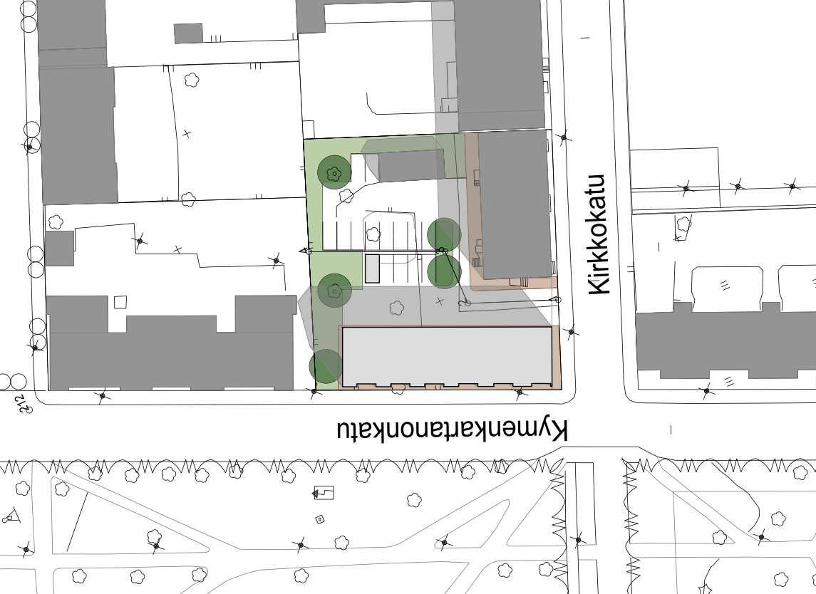 Asemapiirros ja selostus Rakentamisen konsepti Korttelin 20 tonttien 10 ja 11 täydentämistä uudella rakentamisella on tutkittu kaupunkikuvallisista sekä mitoituksellisista lähtökohdista.