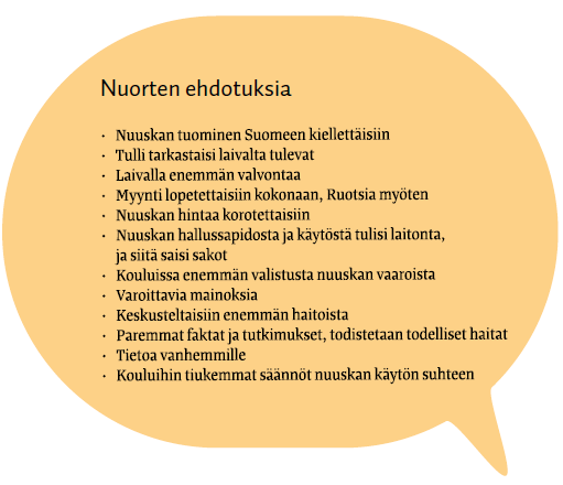 / Nuuskaa taskussa