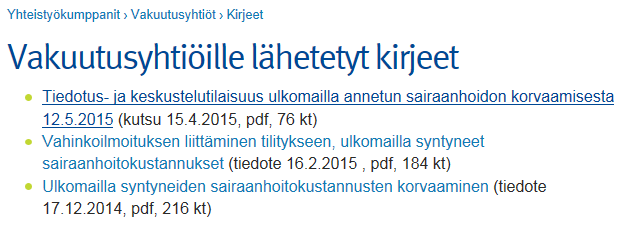 Lisätietoja Kelan kansainvälisten asioiden keskuksen