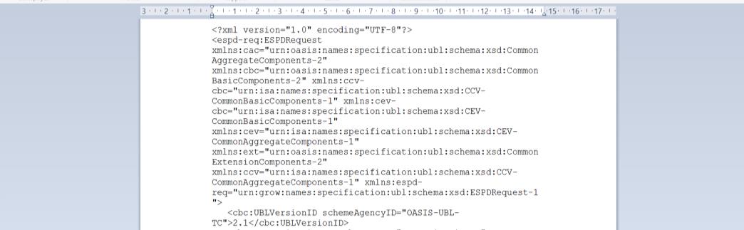 7. Lataa selaa painikkeesta edellä mainittu.xml tiedosto Tietoa xml-tiedostoista: kyseiset tiedostot sisältävät xml-koodia.