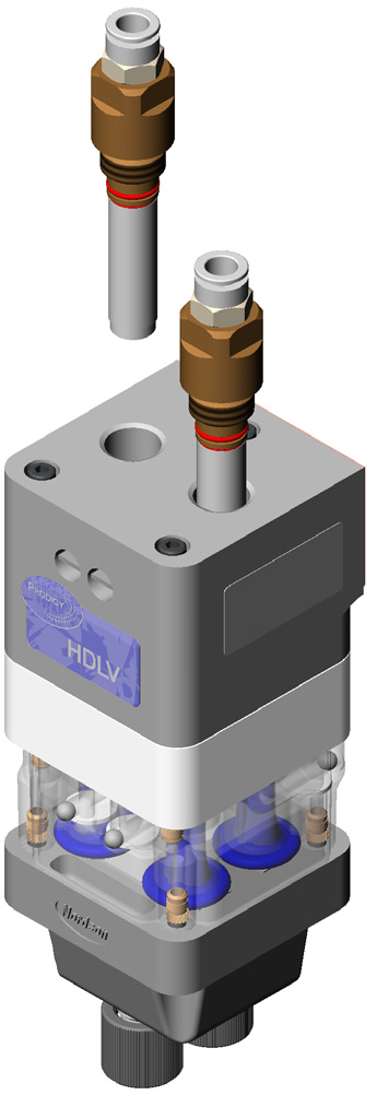 Prodigy HDLV sukupolven II pumppu, pumpun jakotukki ja piirikortti 5 6 9 7 0 8 2 Kiristä ruuveja kaksi kierrosta kerrallaan
