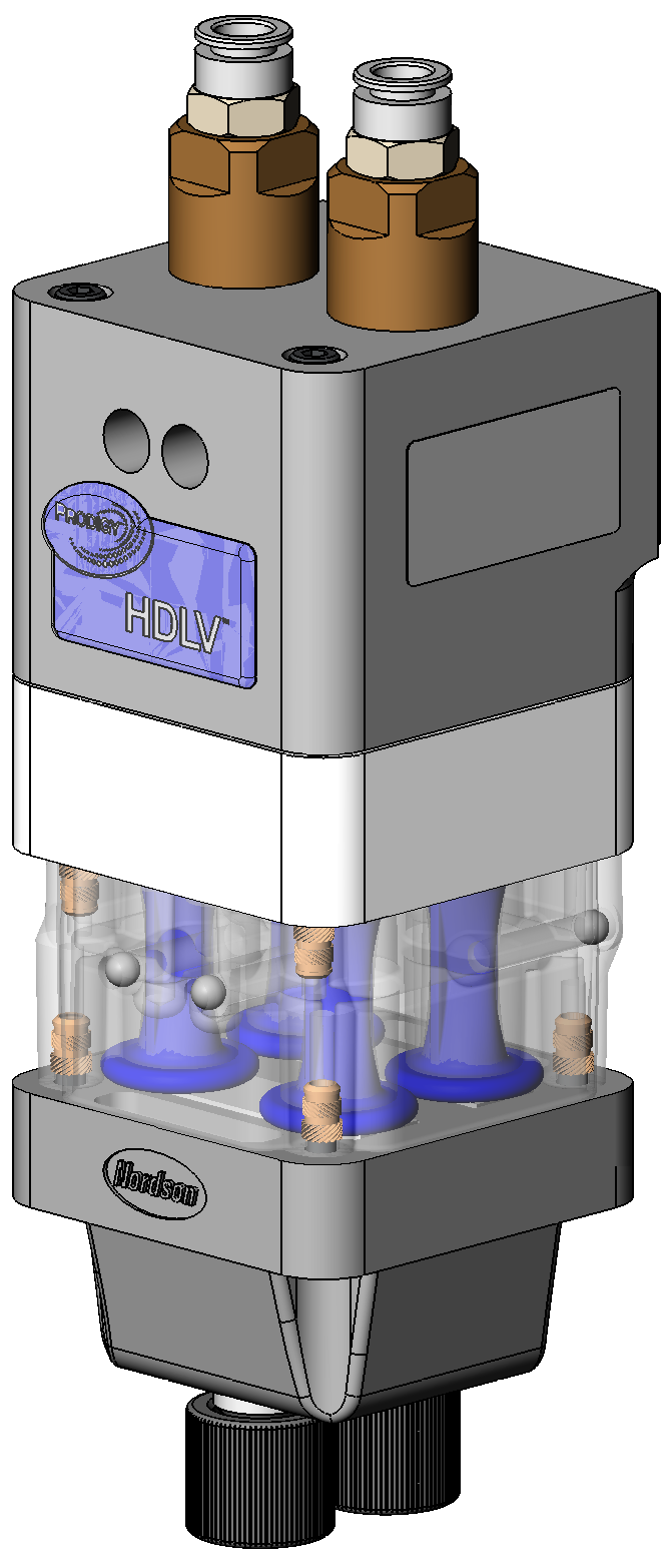 Prodigy HDLV sukupolven II pumppu, pumpun jakotukki ja piirikortti 3 Seloste Katso kuva.