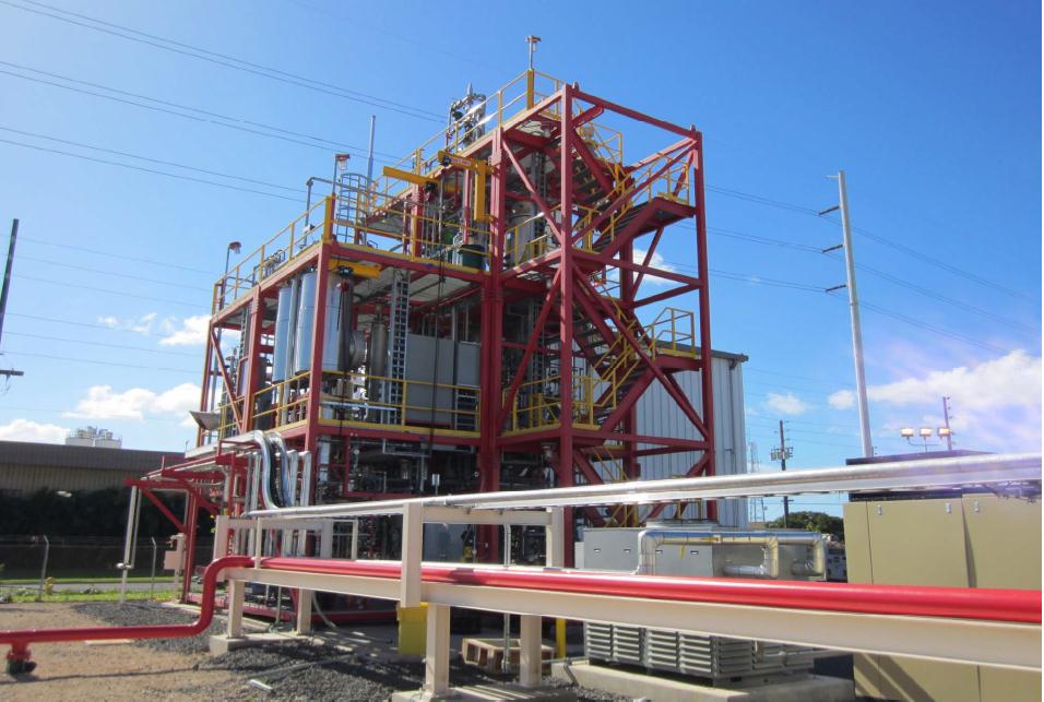 Integrated Biorefinery - Biomass to Transportation Fuel Pilot Pilot-scale conversion of biomass into liquid transportation fuels Located in Hawaii Backed by a $25 million award from the U.S.