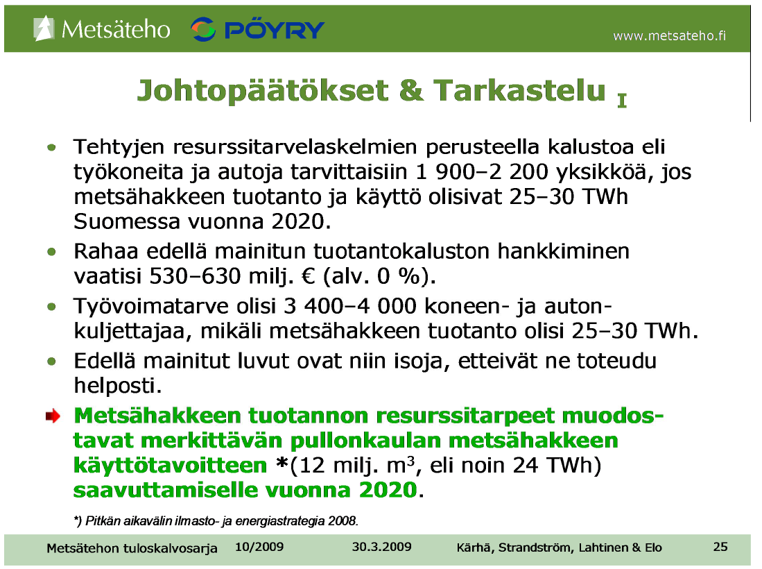 Copyright 2014 Jyväskylän Energia Oy http://www.metsateho.