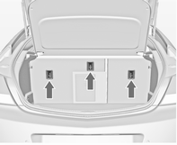 Istuimet, turvajärjestelmät 59 Lasten Isofix-turvajärjestelmät Lasten Top-Tetherturvajärjestelmät Kiinnitä autoon hyväksytyt lasten ISOFIX-turvajärjestelmät kiinnityskaariin.