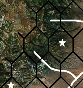 Kartta BG peliä pelataan kartalla, joka voi olla satelliittikuva, maantie-, suunnistus-, taktinen-kartta tai jokin muu selkeä ja tarkoituksenmukainen kuvaus taistelualueesta.