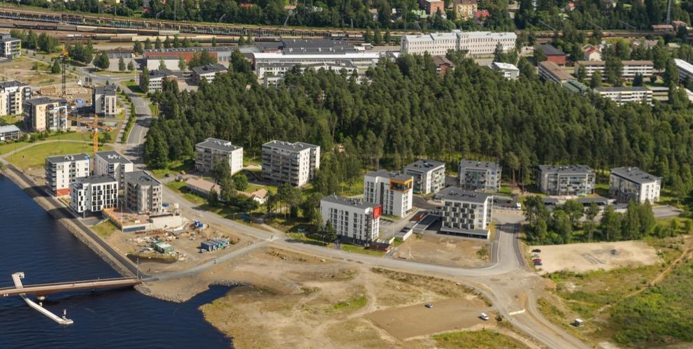 Penttilänranta on ollut viimeiset vuodet yksi kaupungin voimakkaimmin kasvavista kaupunginosista.