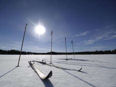 Yllättävä tieto: Pakkanen hyväksi aurinkoenergialle PoWeria Auringosta - hanke / Anja Uhlgren Aurinkoenergian tuotannossa kuumuus ei ole hyväksi.