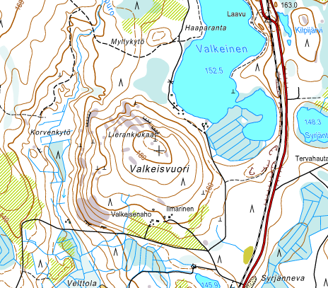 Rajapintapalvelujen toimintaperiaatteet Katselupalvelu - WMS (Web Map Service) Latauspalvelu - WFS (Web Feature