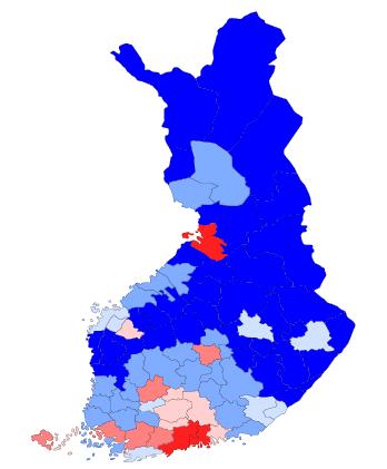 % (7) Väestön väheneminen 0-5 % (8) Väestön väheneminen 5-15